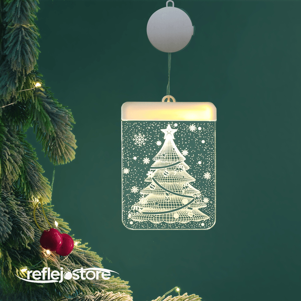 LUCES NAVIDEÑAS CUADRADAS - Luces LED 3D