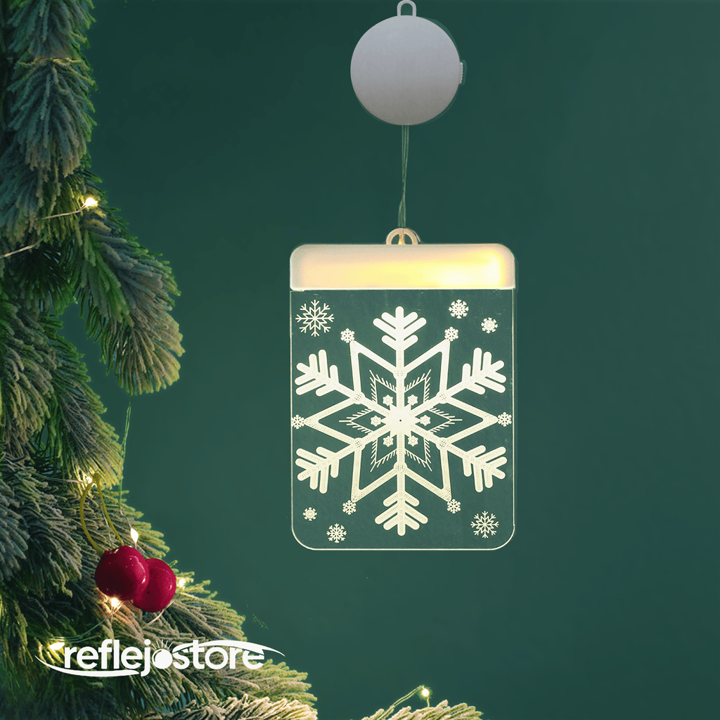 LUCES NAVIDEÑAS CUADRADAS - Luces LED 3D