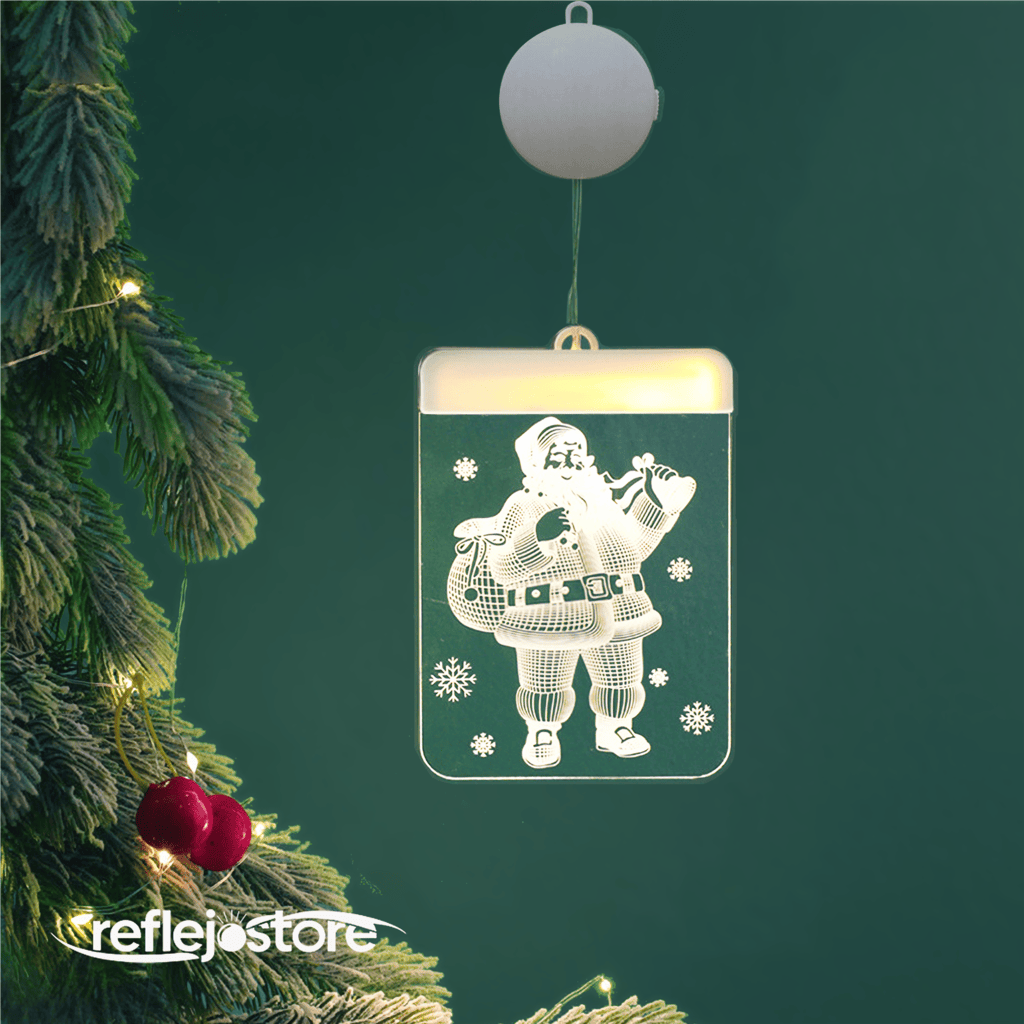 LUCES NAVIDEÑAS CUADRADAS - Luces LED 3D